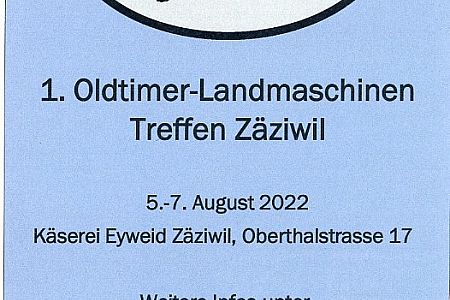 Oldtimer Landmaschinen Treffen Zäziwil Swiss